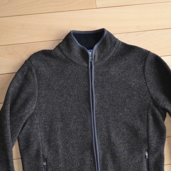 IBEX Wool Full Zip Jacket Mid Layer Brown Size Small - Picture 2 of 4